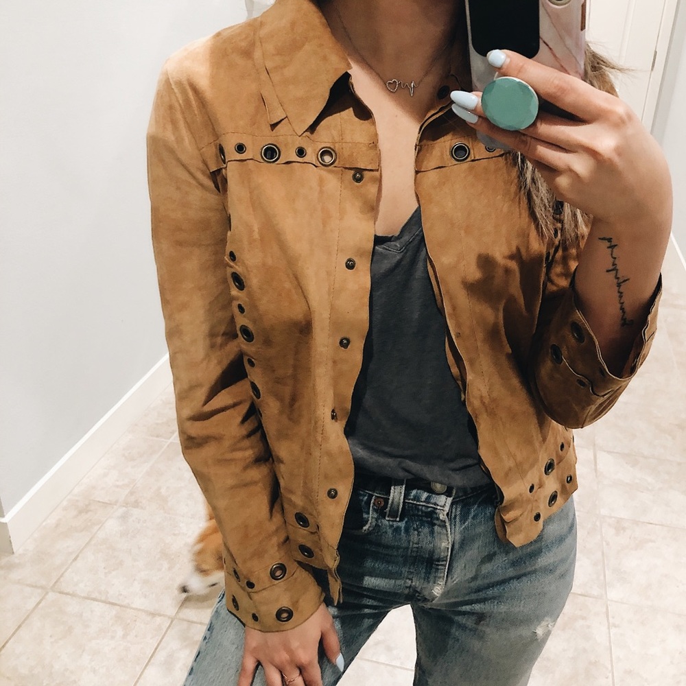 Suede Leather Jacket